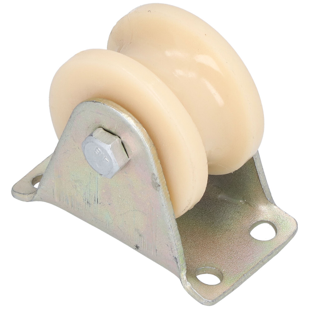 50Mm Utype Groove Wheel Heavy Duty Wire Rope Rail With 2.5Mm Bracket For Lifting Equipment 9391322597820