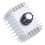 Régulateur à thyristor 5000 W 220 V 84,8  70  40 mm Argent 16