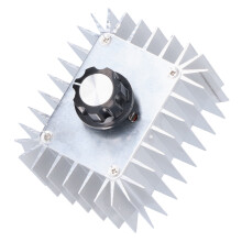 Régulateur à thyristor 5000 W 220 V 84,8 70 40 mm Argent