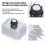 Régulateur à thyristor 5000 W 220 V 84,8  70  40 mm Argent 3
