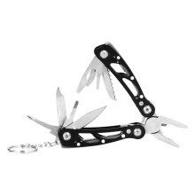 Pinces pliantes miniatures 7,5 x 3,5 x 1,7 cm noir, 1 pièce