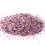 Remplissage en verre concassé : éclats irréguliers, rose/violet 12