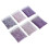Remplissage en verre concassé : éclats irréguliers, rose/violet 16