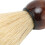 Brosse de rasage pour barbe, manche en bois, bois composite 10