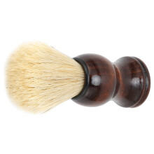 Brosse de rasage pour barbe, manche en bois, bois composite