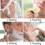 Brosse de rasage pour barbe, manche en bois, bois composite 9