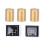 Gear Shift Knob Plastic 5 Speed Manual Chassis Handle Button Replacement for CITROEN C1 C3 C4 SeriesWhite 13