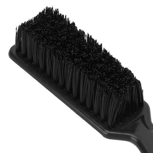 Spazzola per barba da uomo - setole morbide in ABS nero 2