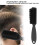 Spazzola per barba da uomo - setole morbide in ABS nero 5