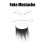 Barba di peluche viola per Halloween - Baffi 11