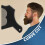 Pettine modello in plastica nera per modellare la barba 5