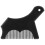 Pettine modello in plastica nera per modellare la barba 2