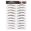 Brown-03 Autocollant pour sourcils étanche 148x210mm 2