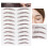 Brown-03 Autocollant pour sourcils étanche 148x210mm 16