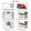 Laptop Lock AntiTheft Galvanized Environmental Protection Computer Security Cable with Lock Base for OS X Lenovo/Asus 3
