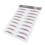 BROWN-05 Sticker pour sourcils imperméable 5,8 x 8,3 po 10