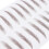 BROWN-05 Sticker pour sourcils imperméable 5,8 x 8,3 po 5