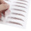 BROWN-05 Sticker pour sourcils imperméable 5,8 x 8,3 po 7
