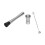 Stainless Steel Cocktail Jigger Muddler Stirring Spoon Set Bar Bartender Accessory 10