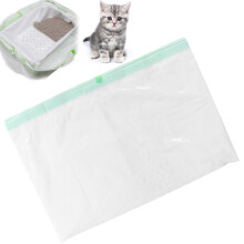 Sacchetto filtrante per lettiera del gatto, plastica spessa e resistente