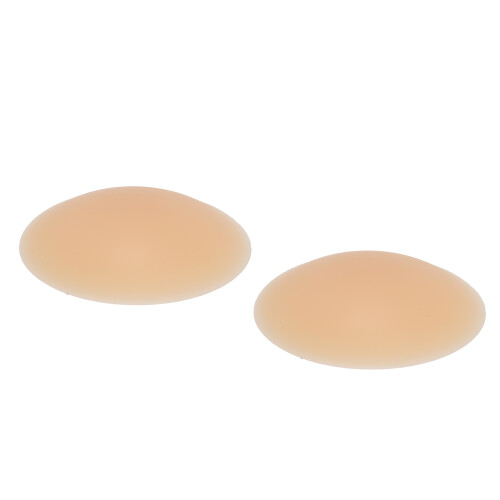 Copricape in silicone riutilizzabili, rotondi, tono pelle M=8cm