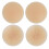 Copricape in silicone riutilizzabili, rotondi, tono pelle M=8cm 7
