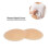 Copricape in silicone riutilizzabili, rotondi, tono pelle M=8cm 11