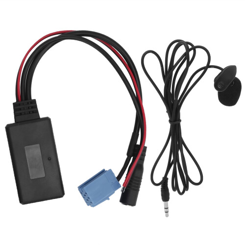 Mini ISO 8-pin microfono per auto, ABS, 150 cm, DC 12 V, Bluetooth 5.0