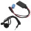 Mini ISO 8-pin microfono per auto, ABS, 150 cm, DC 12 V, Bluetooth 5.0 15