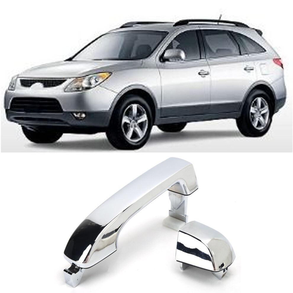 2PCS Outside Car Door Handle 82662â3J010 Front/Right Replacement for Hyundai Veracruz 2007â12-image-OPC-PHVZ852-NEW