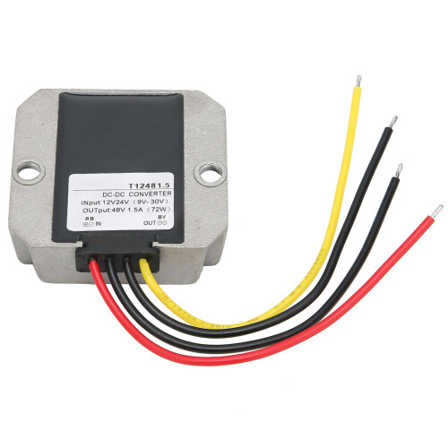 Convertisseur DC-DC 72 W 48 V 1,5 A, 13 cm IP67 2