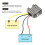 Convertisseur DC-DC 72 W 48 V 1,5 A, 13 cm IP67 10