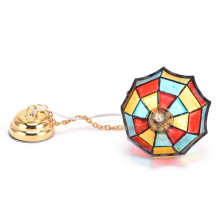 1:12 Lustre coloré pour maison de poupées 30 mAh 3,2  10 cm