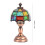 Lampe LED 1:12, 30 mAh, 4,8 cm, abat-jour multicolore 12