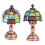 Lampe LED 1:12, 30 mAh, 4,8 cm, abat-jour multicolore 14
