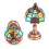 Lampe LED 1:12, 30 mAh, 4,8 cm, abat-jour multicolore 15
