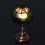 Lampe LED 1:12, 30 mAh, 4,8 cm, abat-jour multicolore 5
