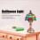 Lampe LED 1:12, 30 mAh, 4,8 cm, abat-jour multicolore 9