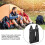 10pcs MultiFunction Molle Webbing Strap Buckle Clips Removable Backpack Connecting Buckles(Black ) 7