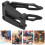10pcs MultiFunction Molle Webbing Strap Buckle Clips Removable Backpack Connecting Buckles(Black ) 14