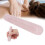 Bâton de massage en pierre de jade quartz rose Gua Sha 14