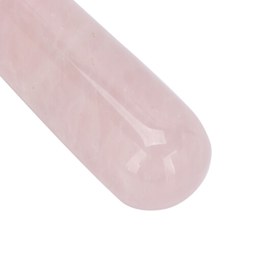 Bâton de massage en pierre de jade quartz rose Gua Sha 2