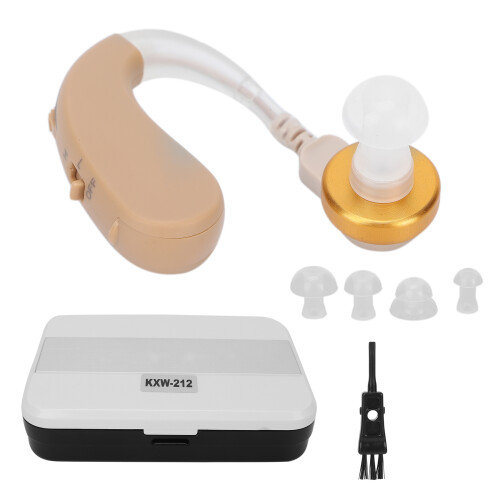 KXW212 apparecchio acustico retroauricolare, ABS+Silicone 1