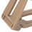 10 pièces Clips à boucle MOLLE multifonctions couleur tan 8-12mm 13