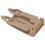 10 pièces Clips à boucle MOLLE multifonctions couleur tan 8-12mm 3