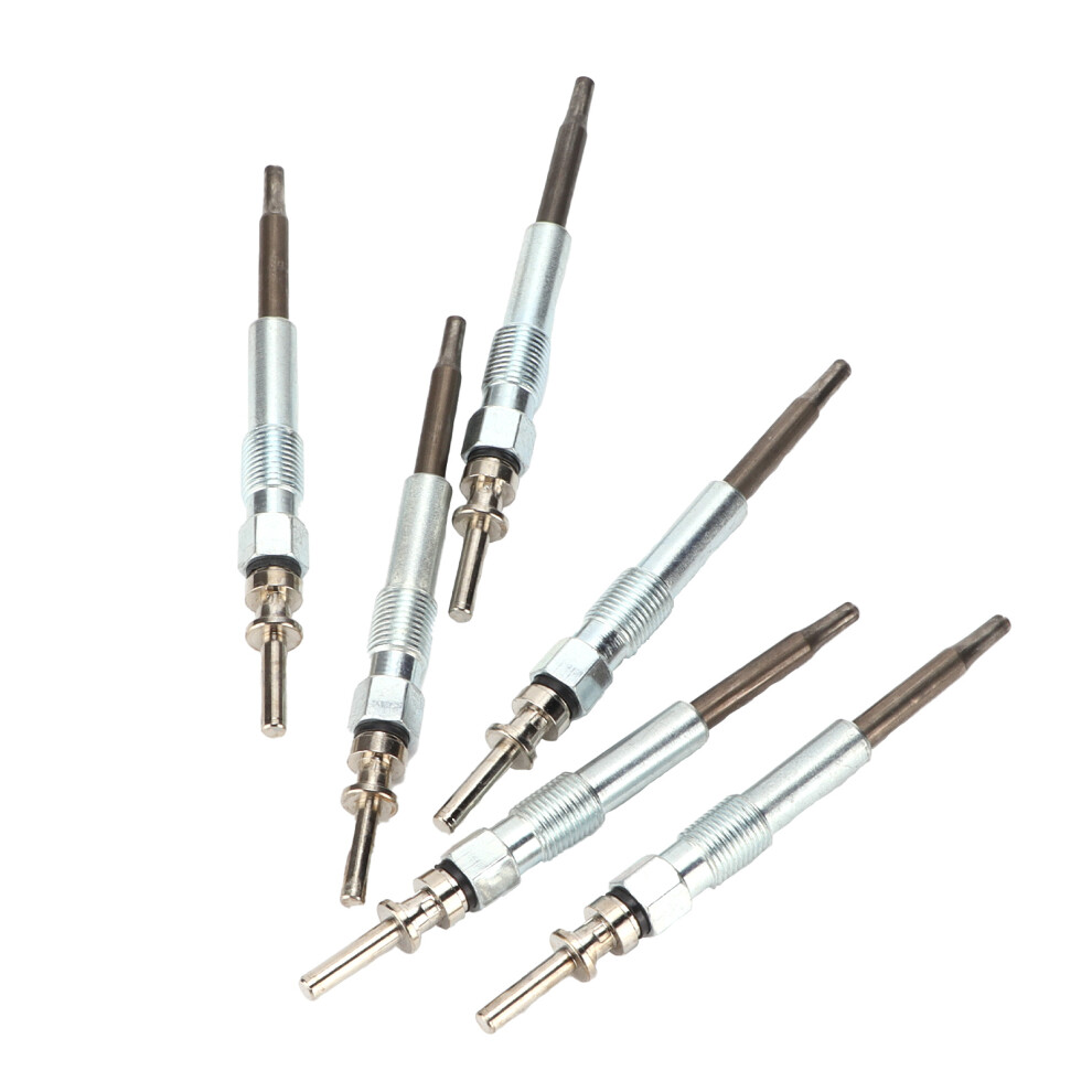 6Pcs Diesel Heater Glow Plugs 12237786869 Replacement For 3 5 6 7 Series X3 X5 X6 8491322606544