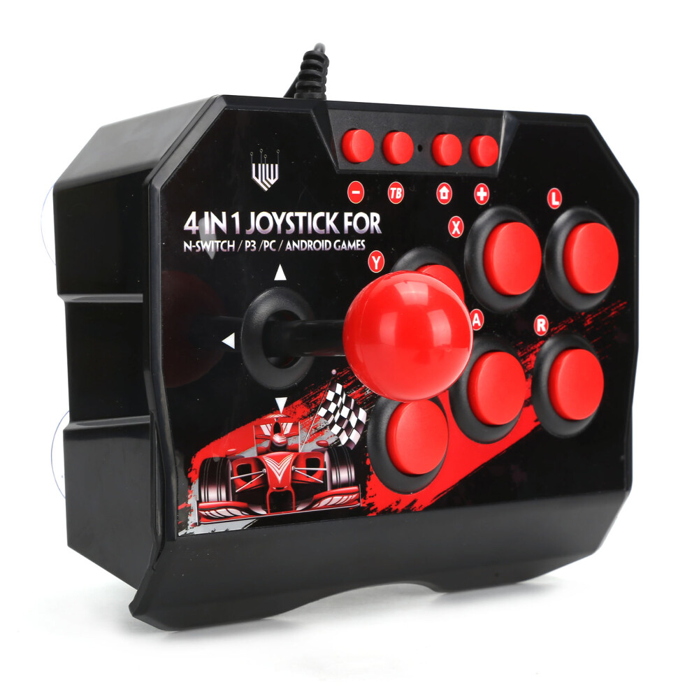 Arcade Fight Stick Wired Arcade Joystick Arcade Games Accessories For Switch/Pc/Ps3 8731322606848