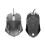 Mouse cablato USB M3 con retroilluminazione, nero, ergonomico 10
