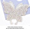 Adesivo con strass a forma di farfalla, colore AB, 2 pezzi 12