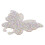 Adesivo con strass a forma di farfalla, colore AB, 2 pezzi 13